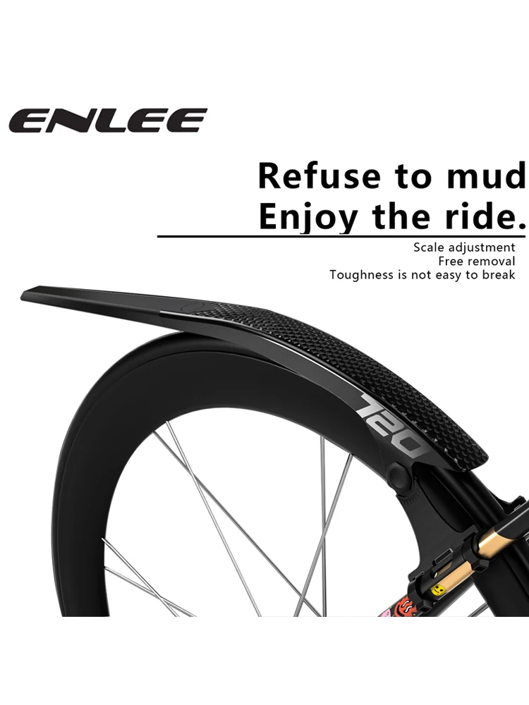 AliExpress enlee ENLEE 2PCS Bicycle Fenders Front/Rear Tire Wheel Fenders Mudguard MTB Mountain Bike Road Cycling Fix