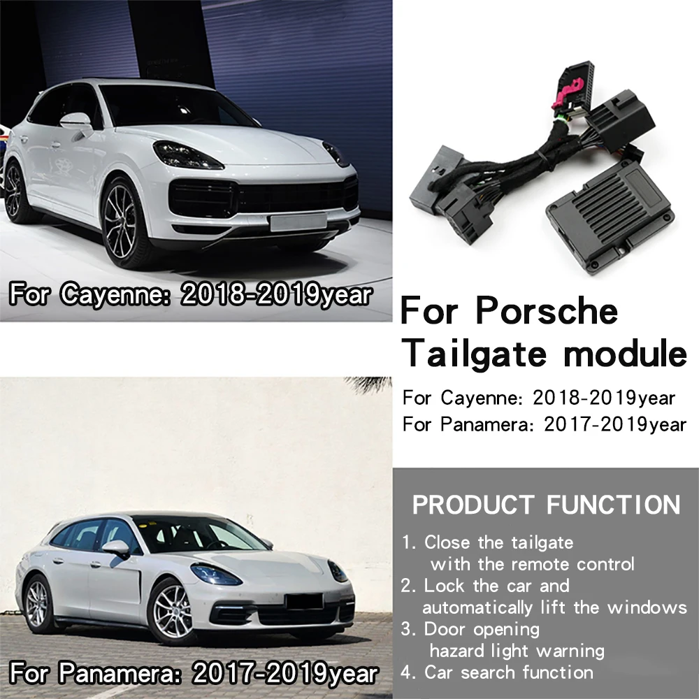 

For Porsche smart window closing module new Cayenne Panamera MACAN one button window lifter electric tailgate