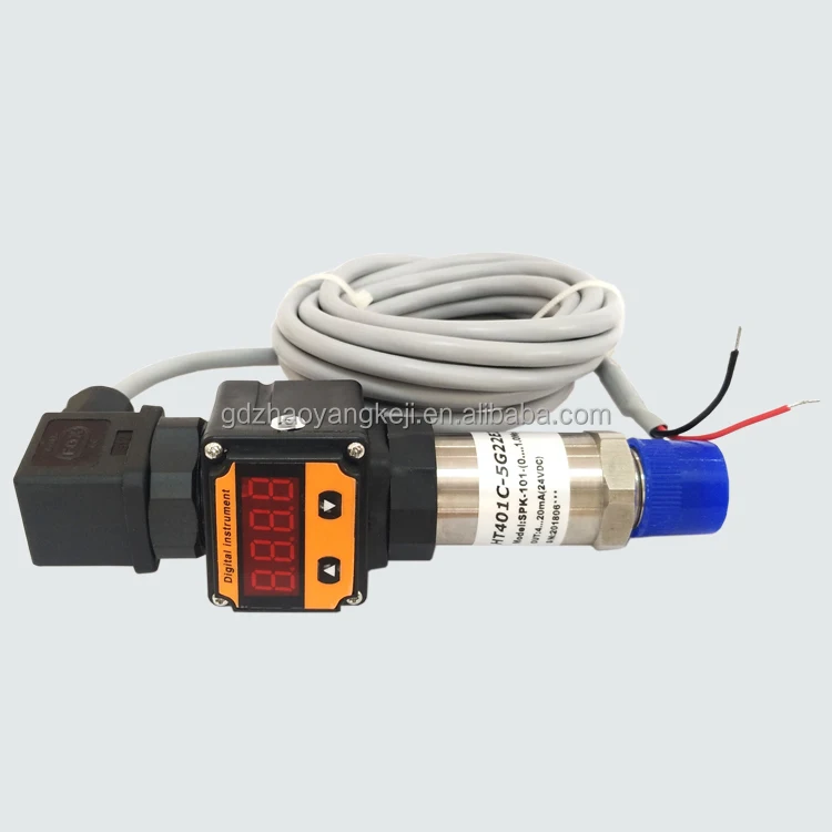 

High quality pressure sensor 0-1kpa 1.6kpa 0.6kpa 0.4kpa 2.5kpa 4-20mA DC pressure transmitter for air compressor