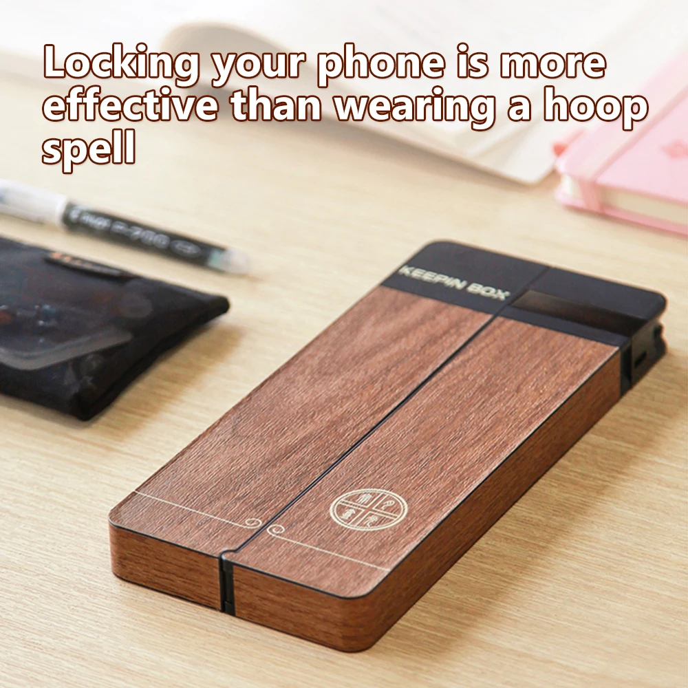 New Mobile Phone Timing Box Universal Cell Phone Jail Timing Lock Box Student Timer Locking Self-discipline Mobile Phone Lock Ca