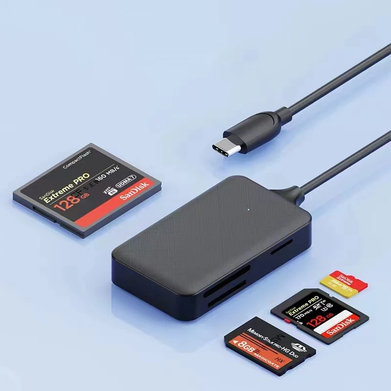 2025 nuevo convertidor de estación de acoplamiento typecUSB a 4 en 1 typecUSB2.0TFSD