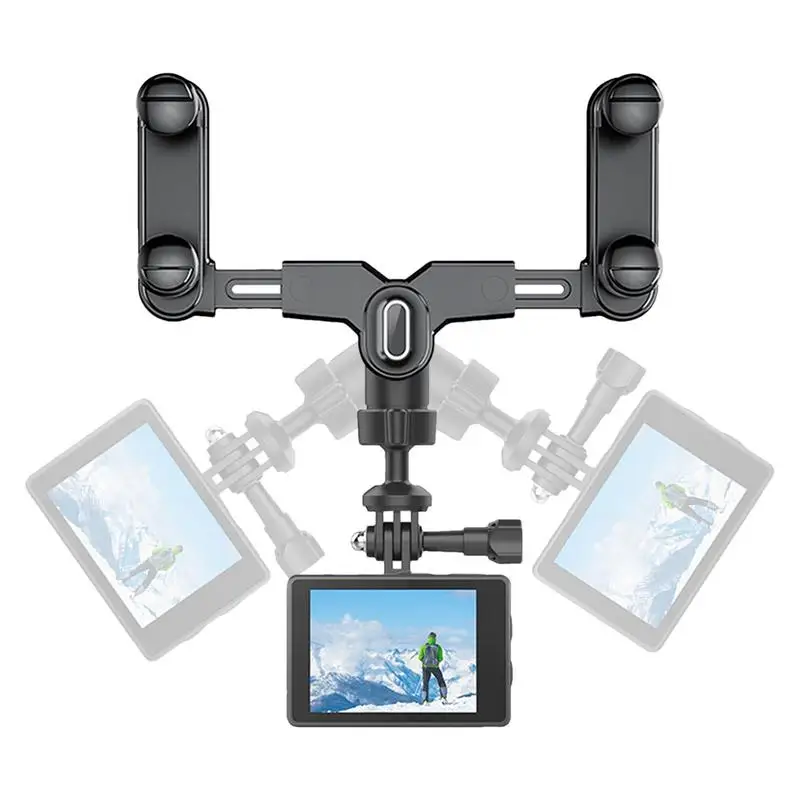 Action Camera Car Mount Rear View Looking-Glass Camera Holder Sports Camera Bracket Car Mounting Bracket For Car SUV Truck