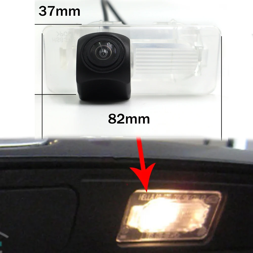 ZJCGO AHD 1080P Parking Back up Car Rear View Camera For Toyota Corolla Sedan E170 2014 2015 2016 2017 2018