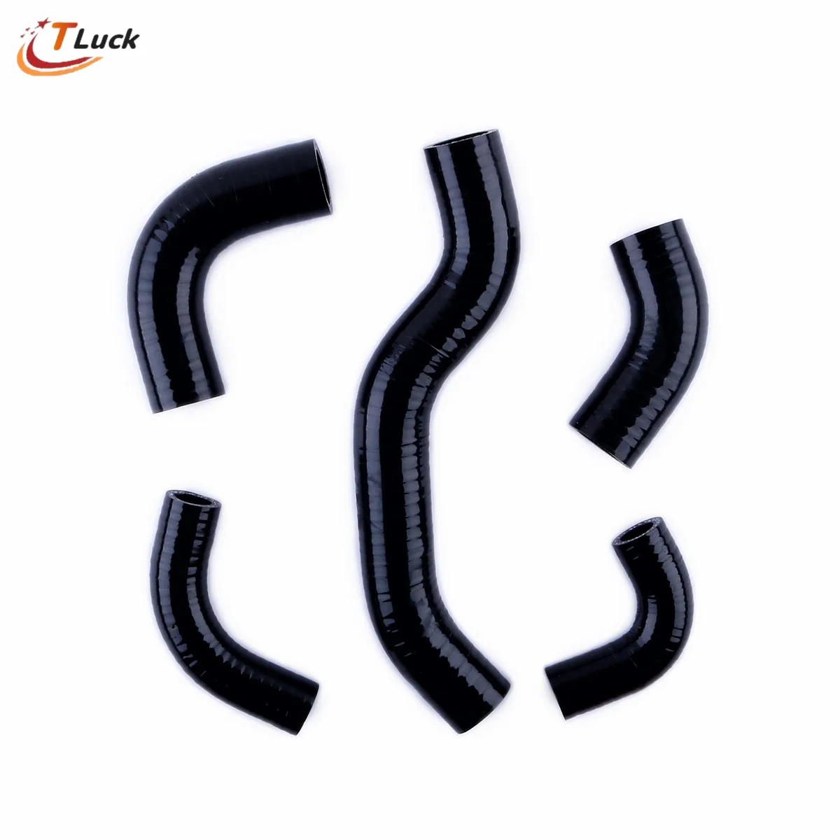 5PCS For Kawasaki Vulcan 800 VN800 1995-2006 Silicone Radiator Water Coolant Tubes Hose Pipe Kit