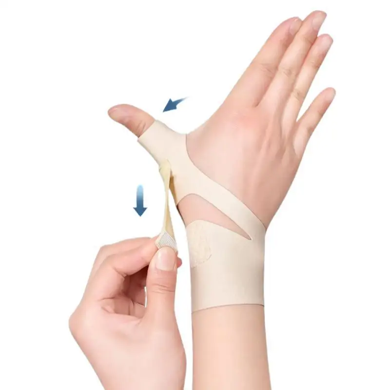 Handgelenk Daumen Unterstützung Klammer Weiche Elastische Daumen Kompression Hülse Schutz Daumen Spica Schiene Leichte Armband Gym Sport – Detail 11