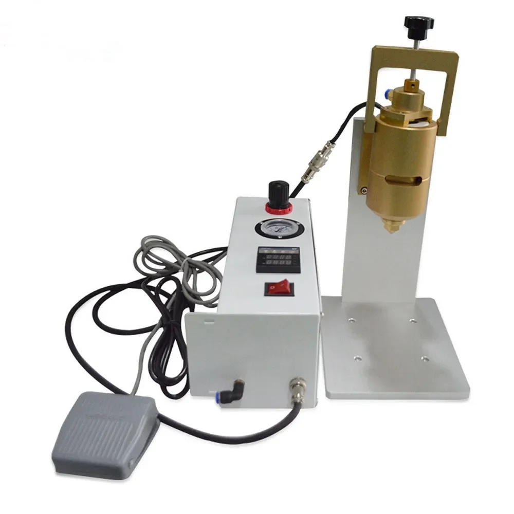 Desktop Automatic Dispensing Machine 30ML Cold Glue Pur Heating Head Automatic 30CC Hot Melt Glue Heating Head Device