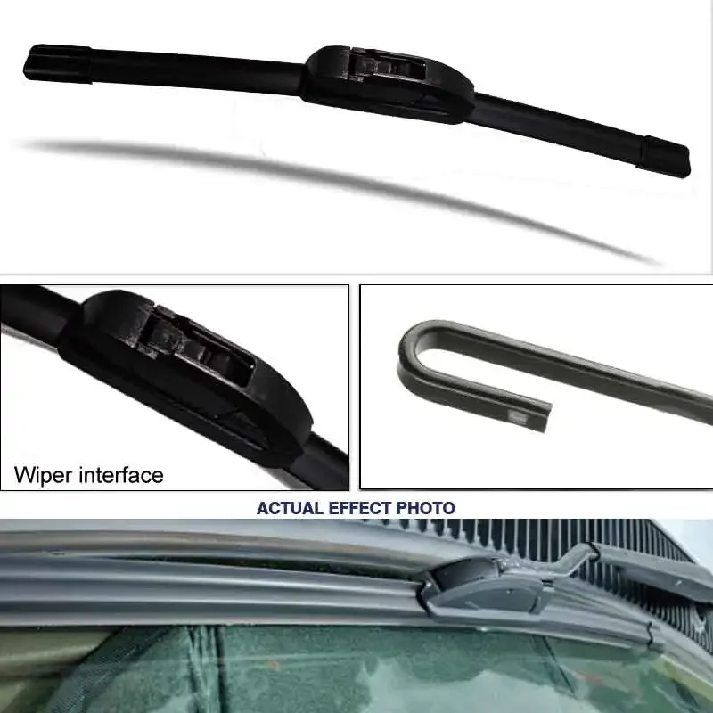 For Hyundai I20 MK1 2008 - 2014 PB PBT Front Rear Windscreen Wiper Blades Windshield Window Accessories Back 2009 2010 2011 2012