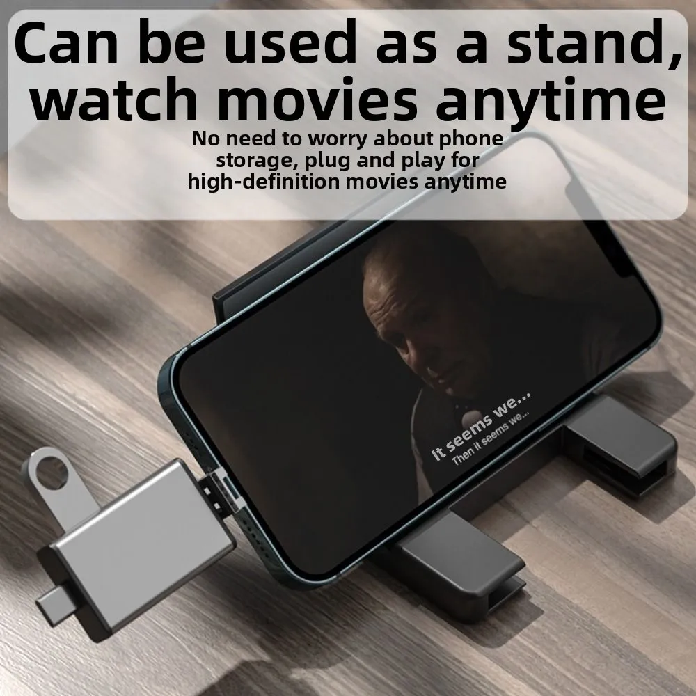 Multifunctional OTG Card Reader 7-in-1 Universal Memory Card Reader Type-C Interface Quickly Transmit SD Card Reader