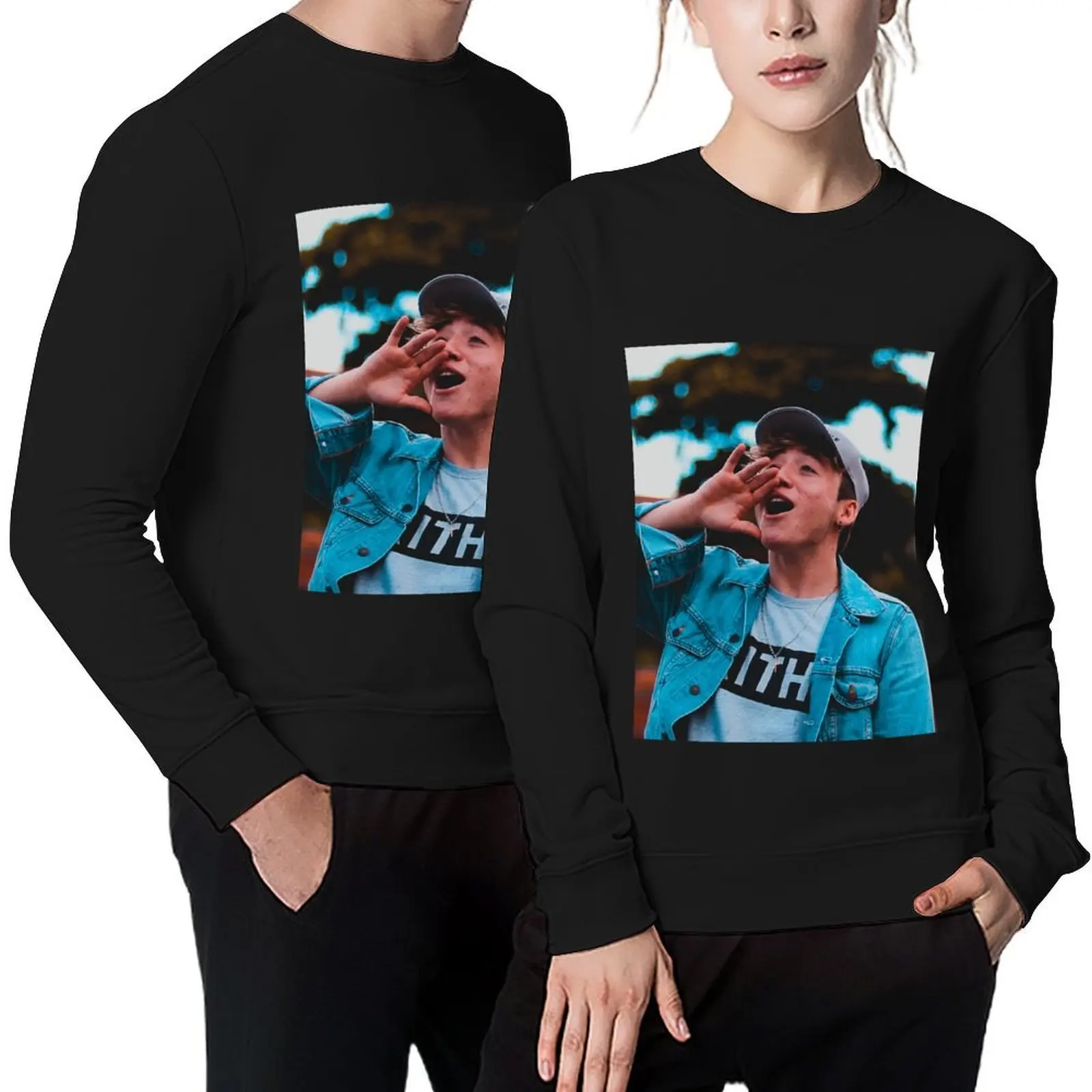 

Paulo Londra BIG LEAGUES Pullover men's winter sweater mens clothes male clothes mens clothing new in sweatshirts