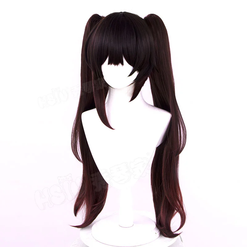 ゲーム Honkai スターレールスパークルコスプレウィッグスパークルコスプレダブルポニーテールスタイルウィッグコミコンパーティー大人女性男性