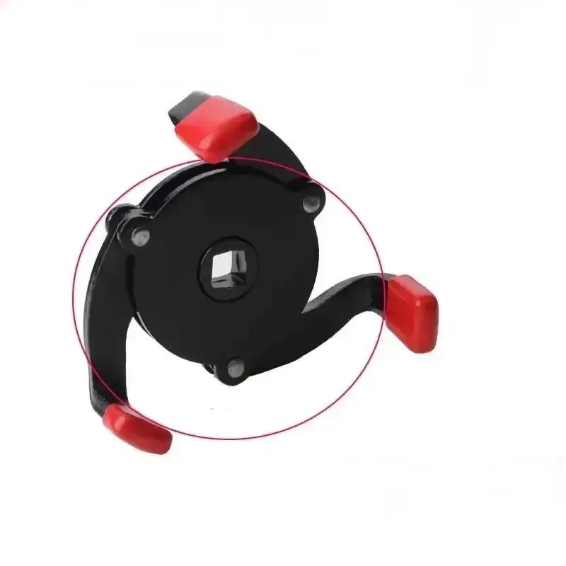 طريقة واحدة فلتر زيت ثلاثة الفك أداة مفتاح الربط مع المضادة للانزلاق متفوقا النفط الأساسية إزالة الكرة رئيس تصفية وجع أدوات إصلاح شاحنات السيارات #4