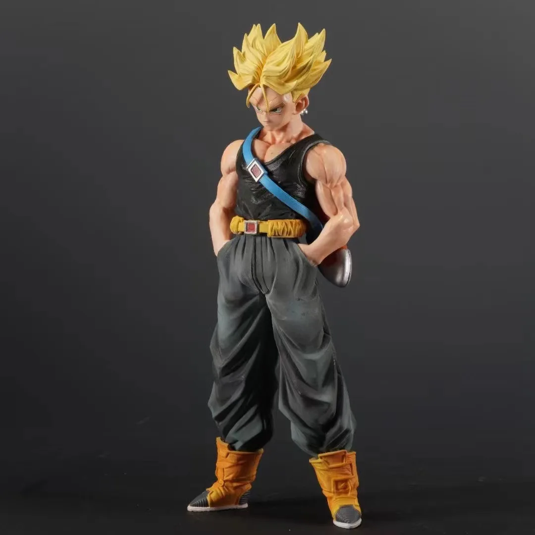 26cm Dragon Ball Z Trunks Anime Figure Super Saiyan Trunks Figure Future Pvc Model Statue Doll Collection Decoration Toys Gift image 3