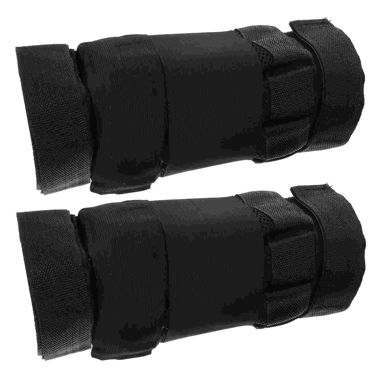 

2 Pcs Running Weight Leggings Calf Training Belt Walking Weights Breathable Ankle Adjustable Cover Outdoor Black Man