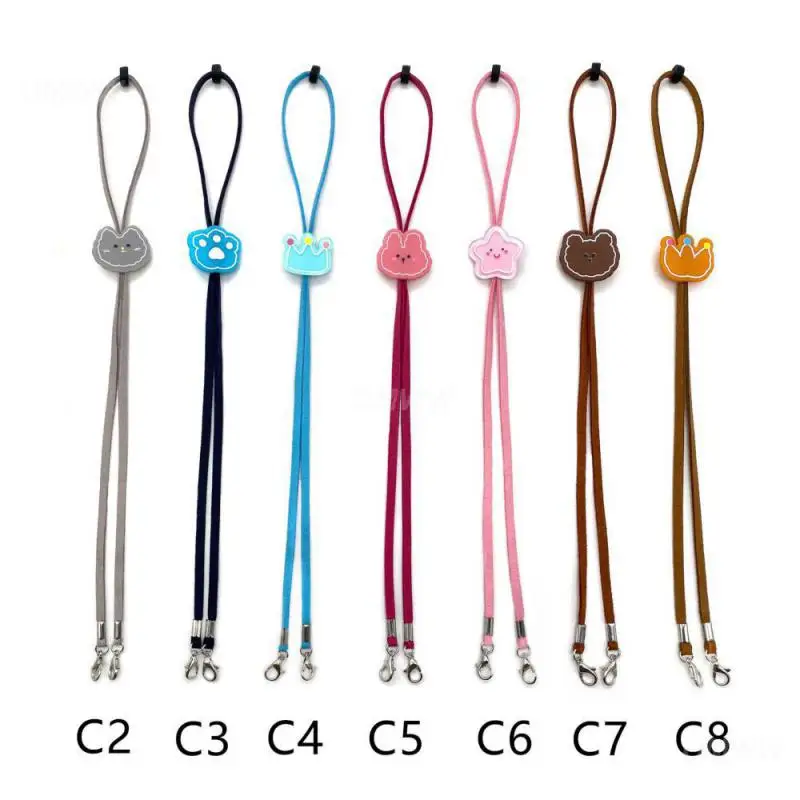 Mask Hanging Rope Adjustable Colorful Children Glasses Cord Lanyard Student Masks Holder Rope Strap Boys Cartoon