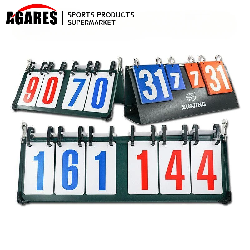 

4 Digits Score Board Score Keeper Competition Table Scoreboard for Basketball Badminton Volleyball Indoor Outdoor Sports