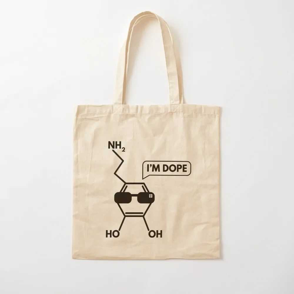 Dopamine Molecule He is Dope Tote Bag Women's handbag Beach bag Tote Bag