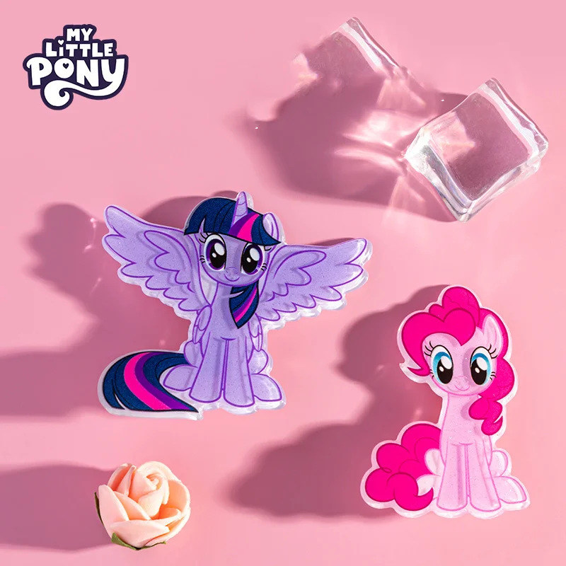 Kawaii Hasbro My Little Pony Twilight Sparkle Hair Clip Pinkamena Diane Pie Girl Cartoon Hair Accessories Anime Hair Clip