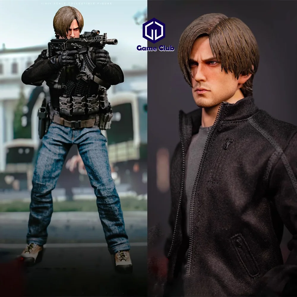 2025 Q2 EKUAZ STUDIO EKS09 1/6 Scale Male Soldier Curse American Agent Leon Scott Kennedy Full Set 12in Action Figures Model