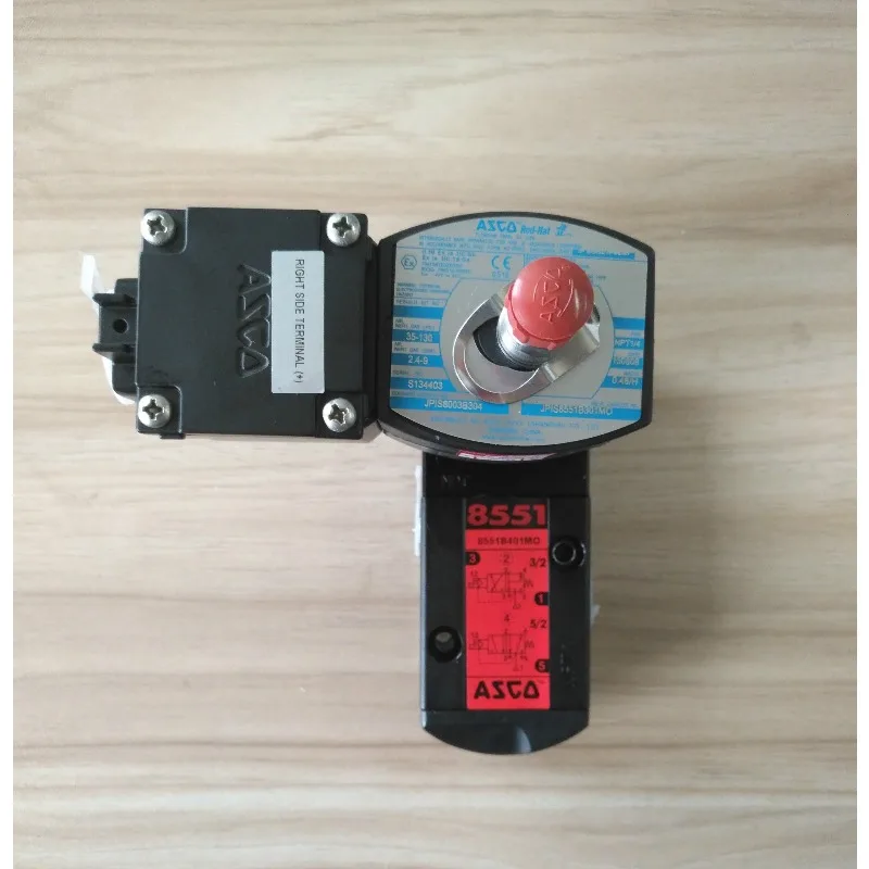 for Pneumatic components fit for ASCO solenoid valve two-position five-way explosion-proof JPIS8551B301MO manual reset