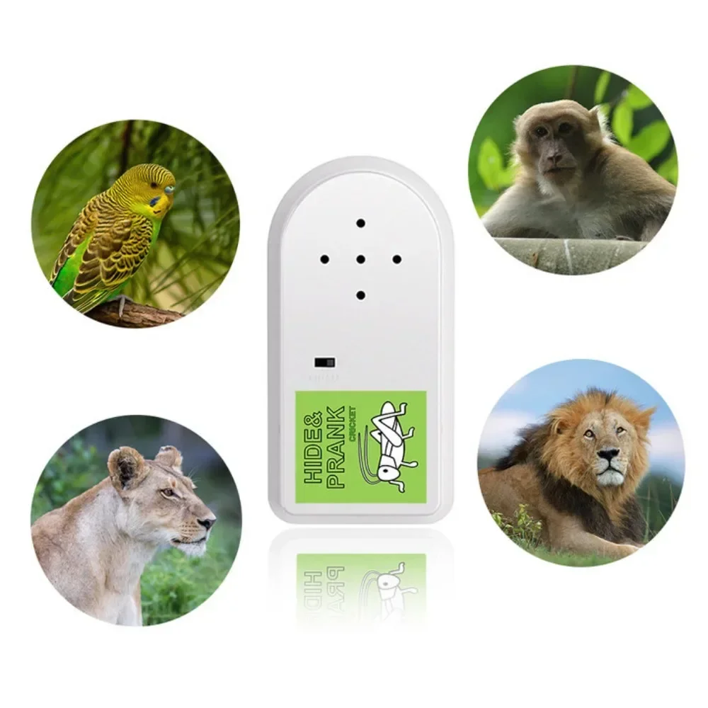 Cricket Sound Generator Realistic Prank Tool Portable Compact Design Parties Jokes Annoying Noise Maker with Simulation Sound