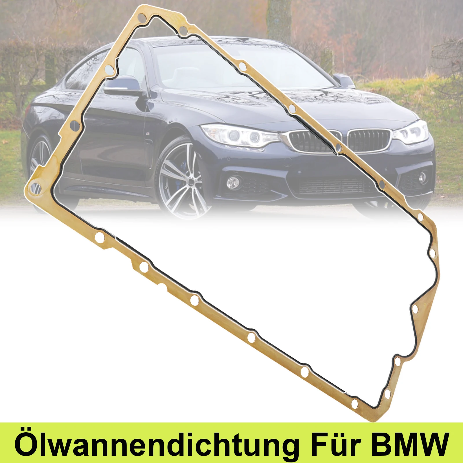 액세서리 엔진 오일 팬 가스켓 BMW 1er 3er E87 E85 E84 E83 E61 E60 E93 E92 316 i 318 i 320 i 520 i 2001-2013 11137511224