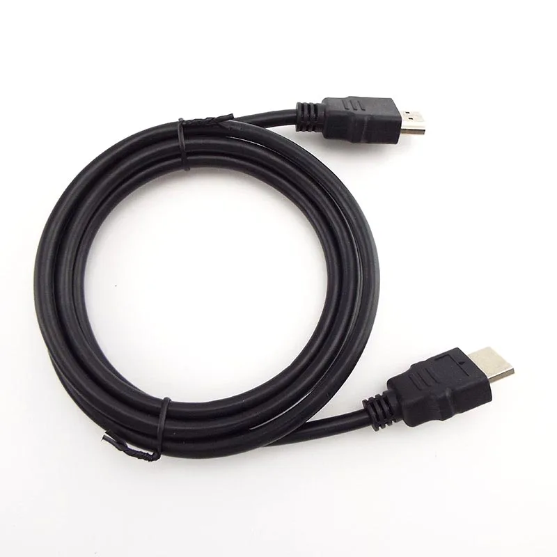 1.5m HDMI-compati Male To Male 1080p High Speed Version Cable 1.4 Extend Cable Connector HDMI-compatibl 3D For TV Box PC A4