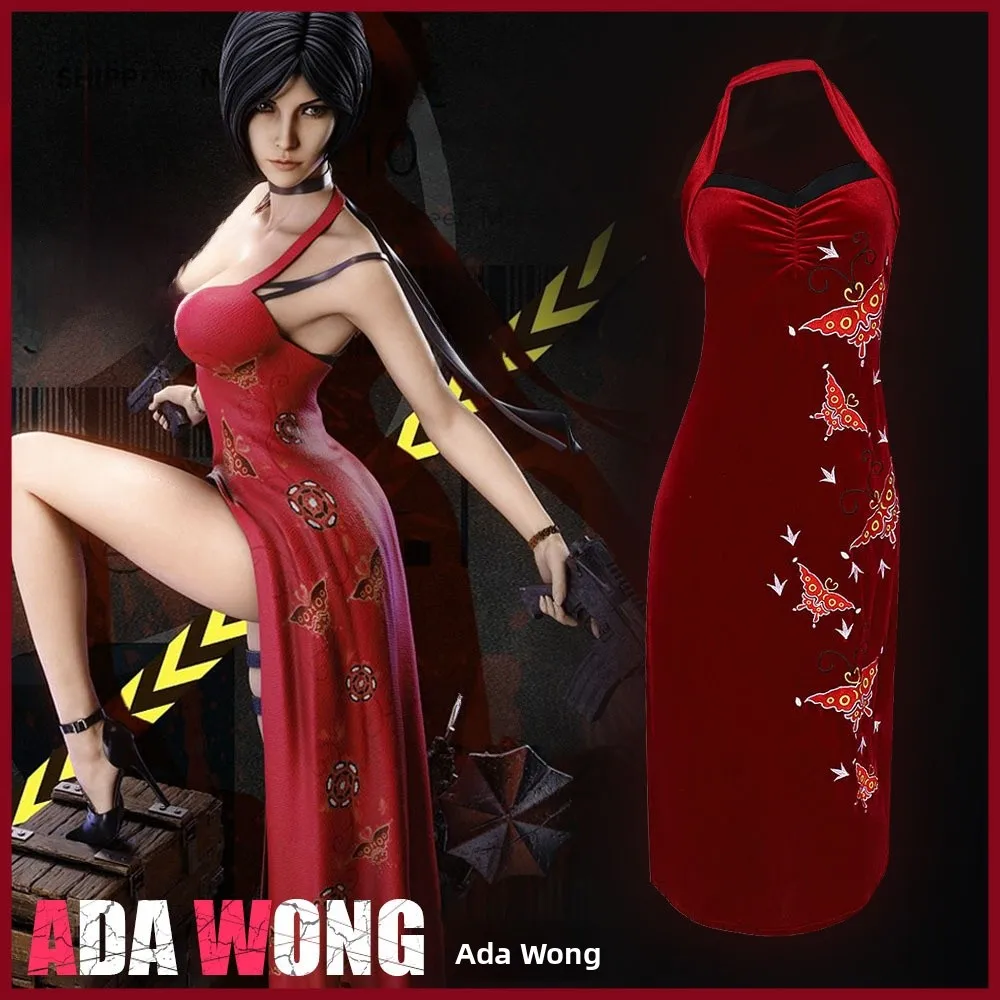 

Halloween Cosplay Idola Resi Biological Disaster Evi Costume Women's Traditional Clothing Stage Performance Outfit
