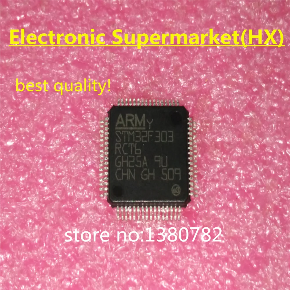 

Free Shipping 10pcs-50pcs STM32F303RCT6 STM32F303 TQFP-64 IC In stock!