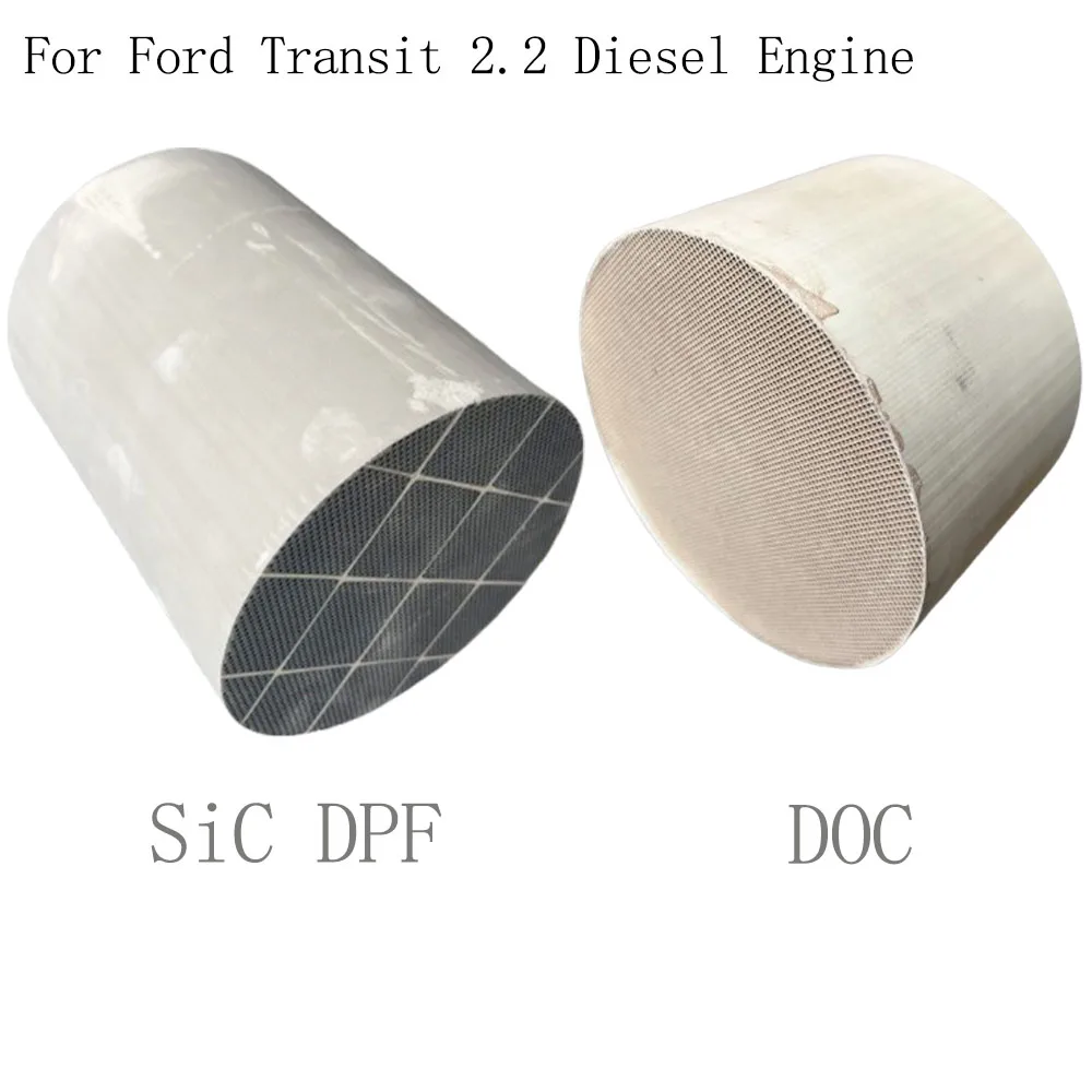 Filtro DPF DOC da 143,8 mm 144 mm per filtro convertitore catalistico Ford Transit 2.2 Euro 5 per filtro antiparticolato diesel Ford DPF