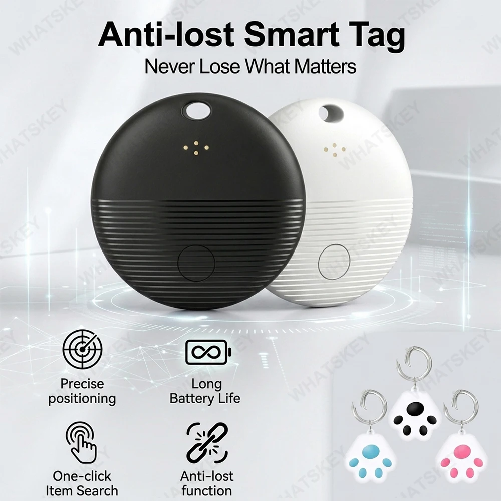 Google Find My Android Airtag Waterproof Silicone Cover Gps Tracker For Dog Cat Collar Bicycle Key Finder Protective Cases Finde