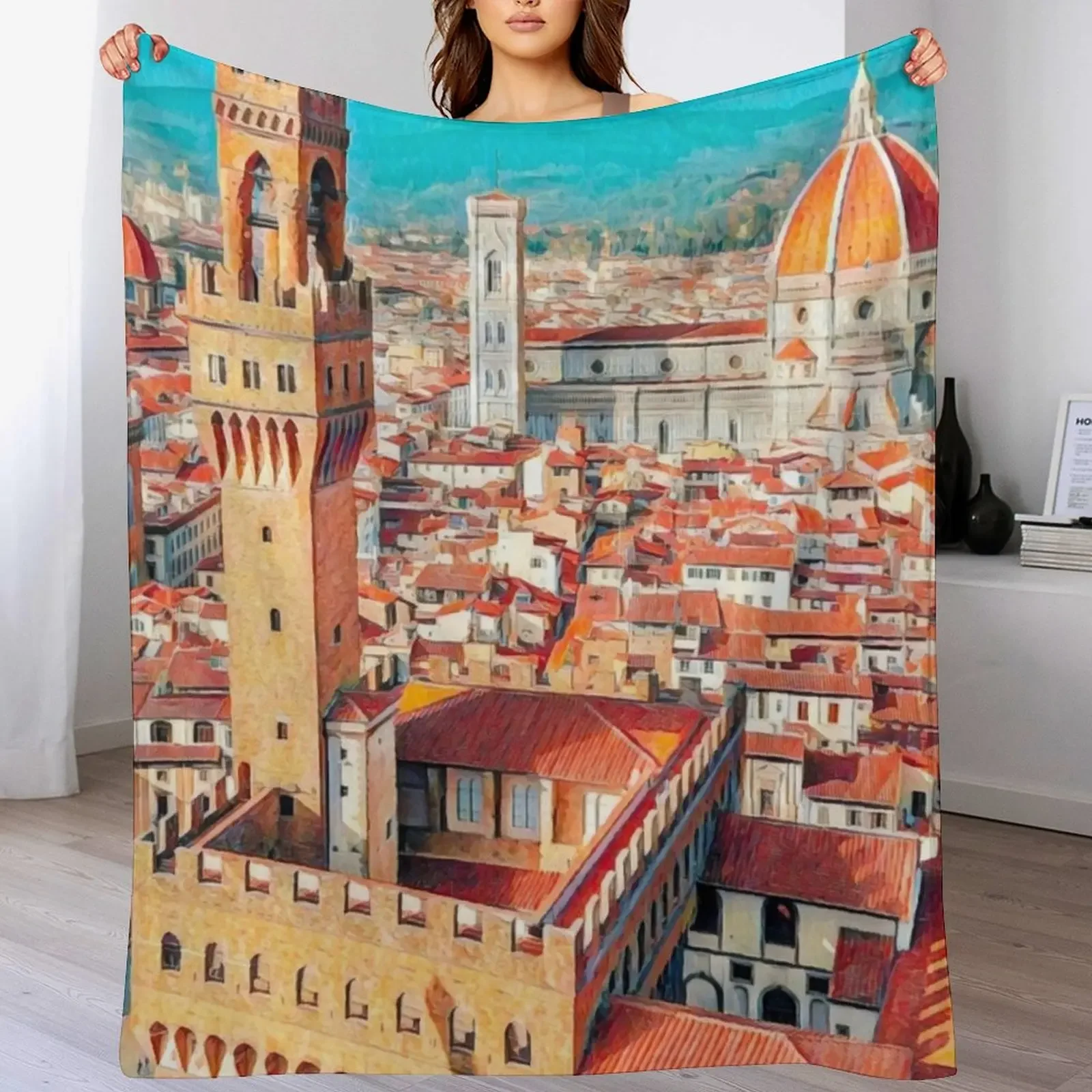 

Florence Throw Blanket Machine Washable Soft Warm Blanket