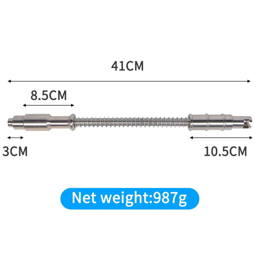 Double-ended Spring-loaded Pull Hammer for Car Dent Repairs. Hail Pit Light Dent Pull-out Tool for Damage-free Paint Repair