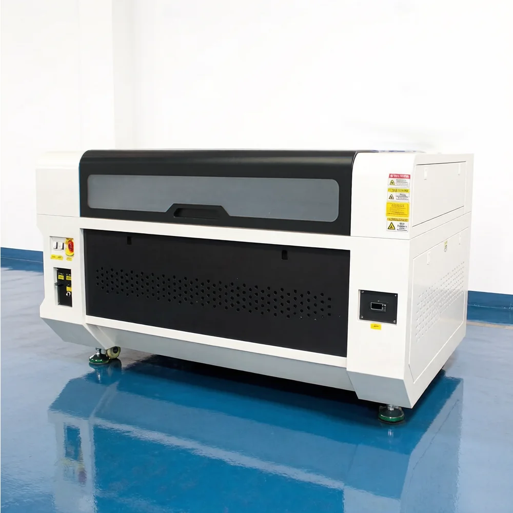 KINDLELASER 1390 CO2  Cutting Engraving Machine 100W Water-Cooled 4-Axis CNC Rubber/Metal Leadshine Servo Motor