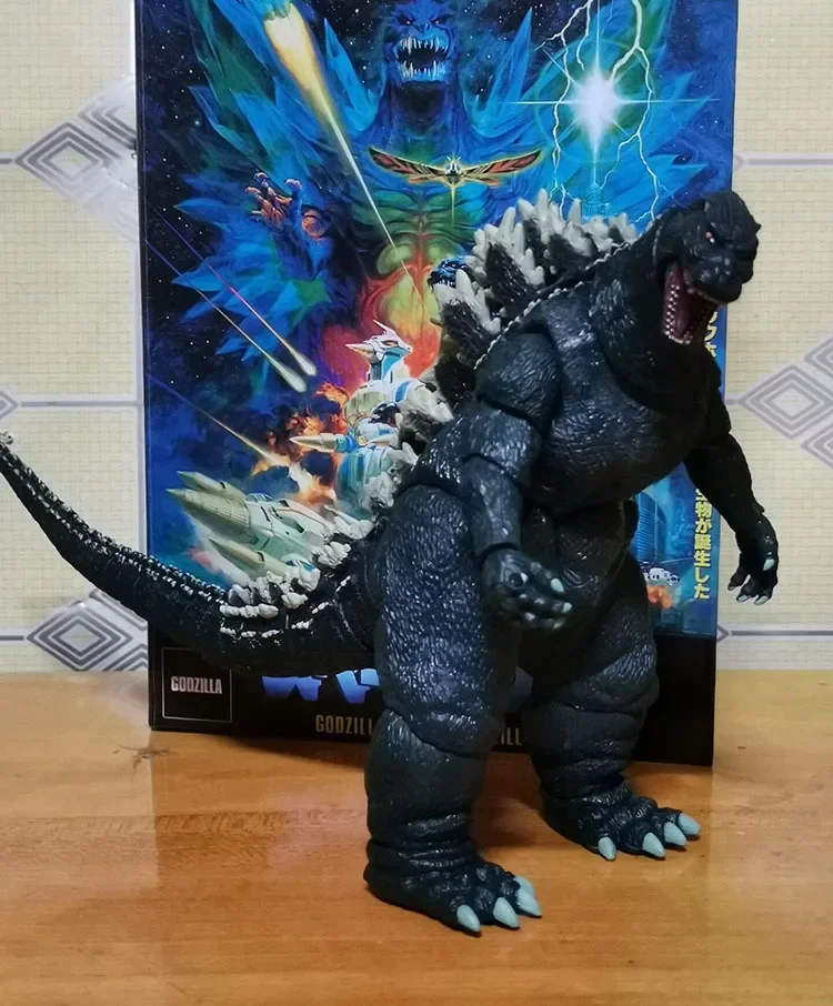 NECA-figura de acción de Space Godzilla para niños, juguete articulado de PVC, 17cm, 1994