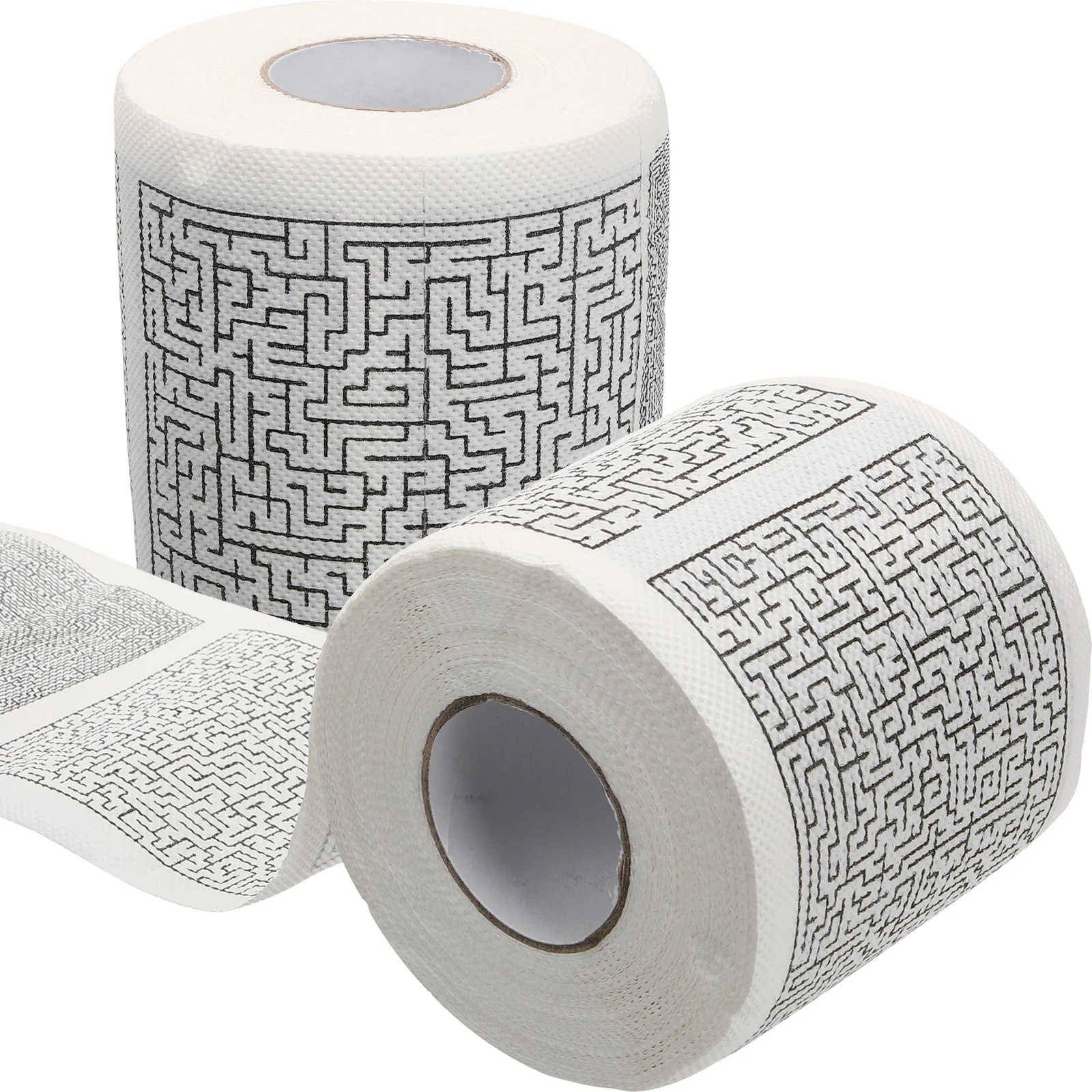 2 Rolls Supple and Comfortable Toilet Paper Napkins Bathroom Affordable Supplies Wood Pulp Tissue Creative