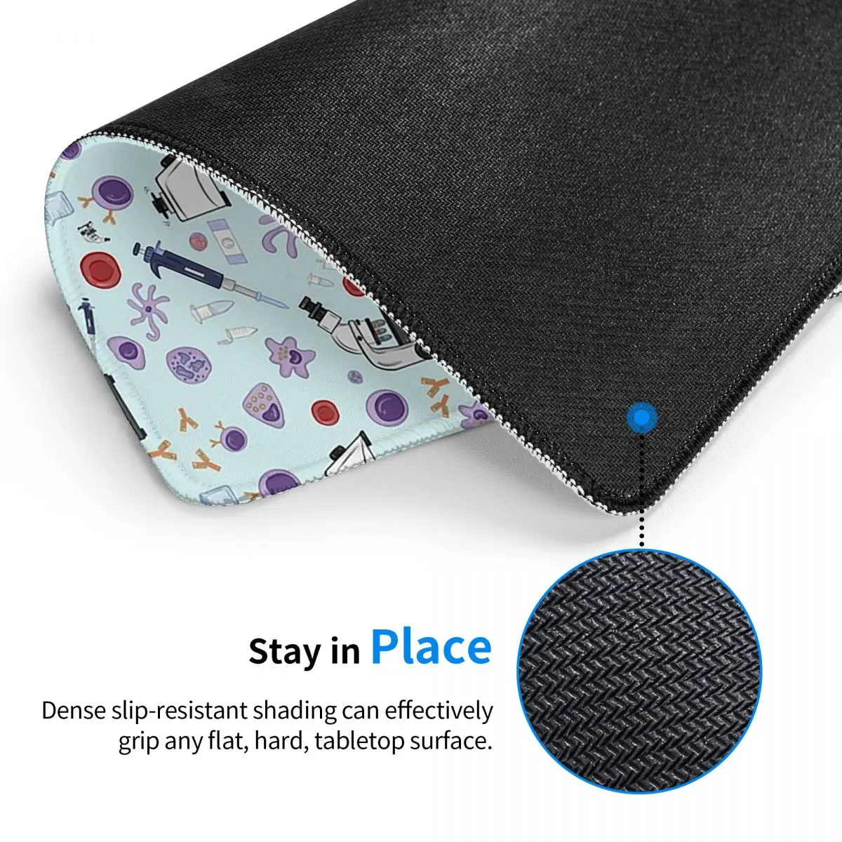 Alfombrilla de ratón científica, alfombrilla para teclado de ordenador, alfombrilla para ratón, Gaming, PC, portátil, escritorio, accesorios de oficina, alfombrillas para mesa