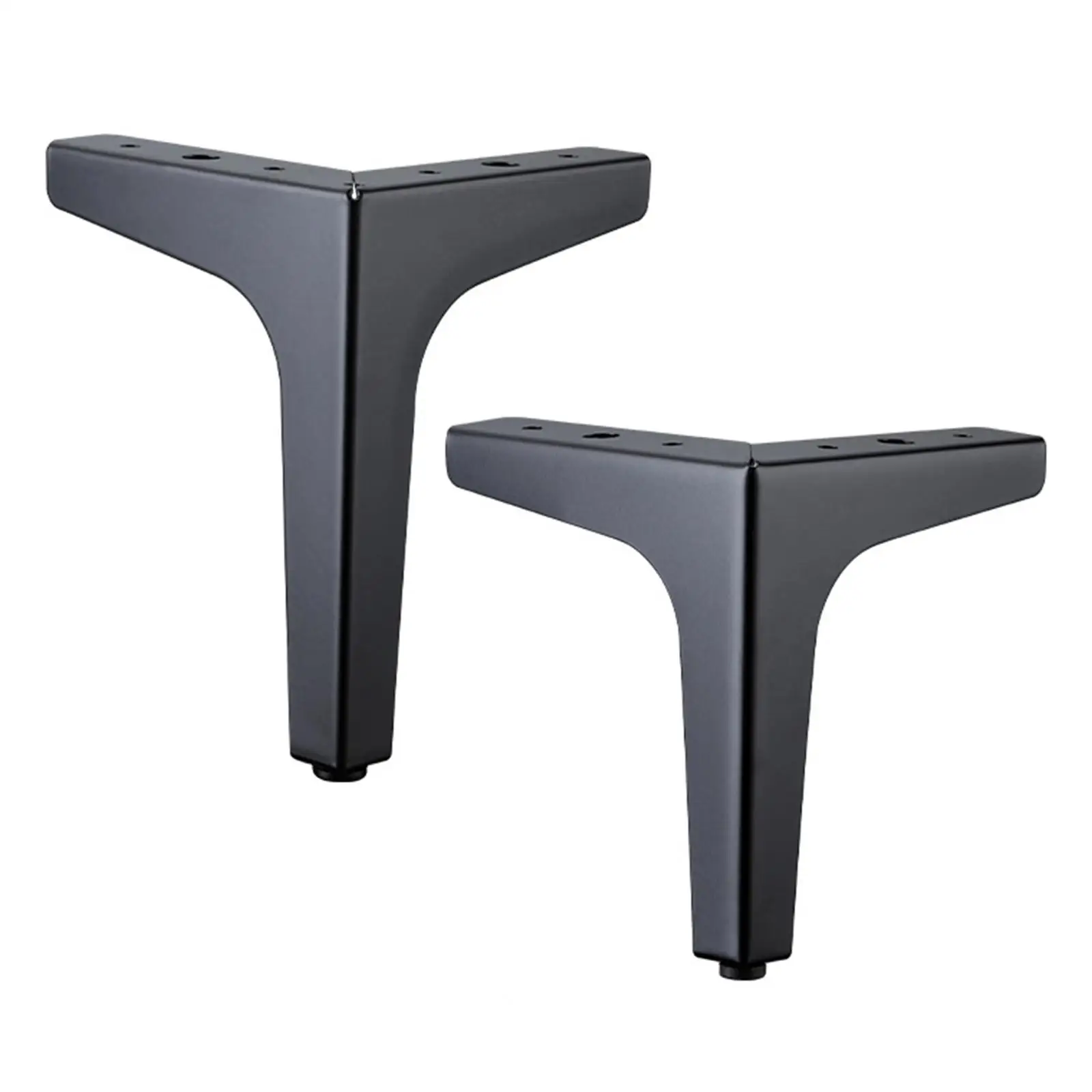 4pcs Furniture Legs, Furniture Sofa Legs Metal Triangle Feet for Table Cabinet Sofa Couch Chair Desk Bed