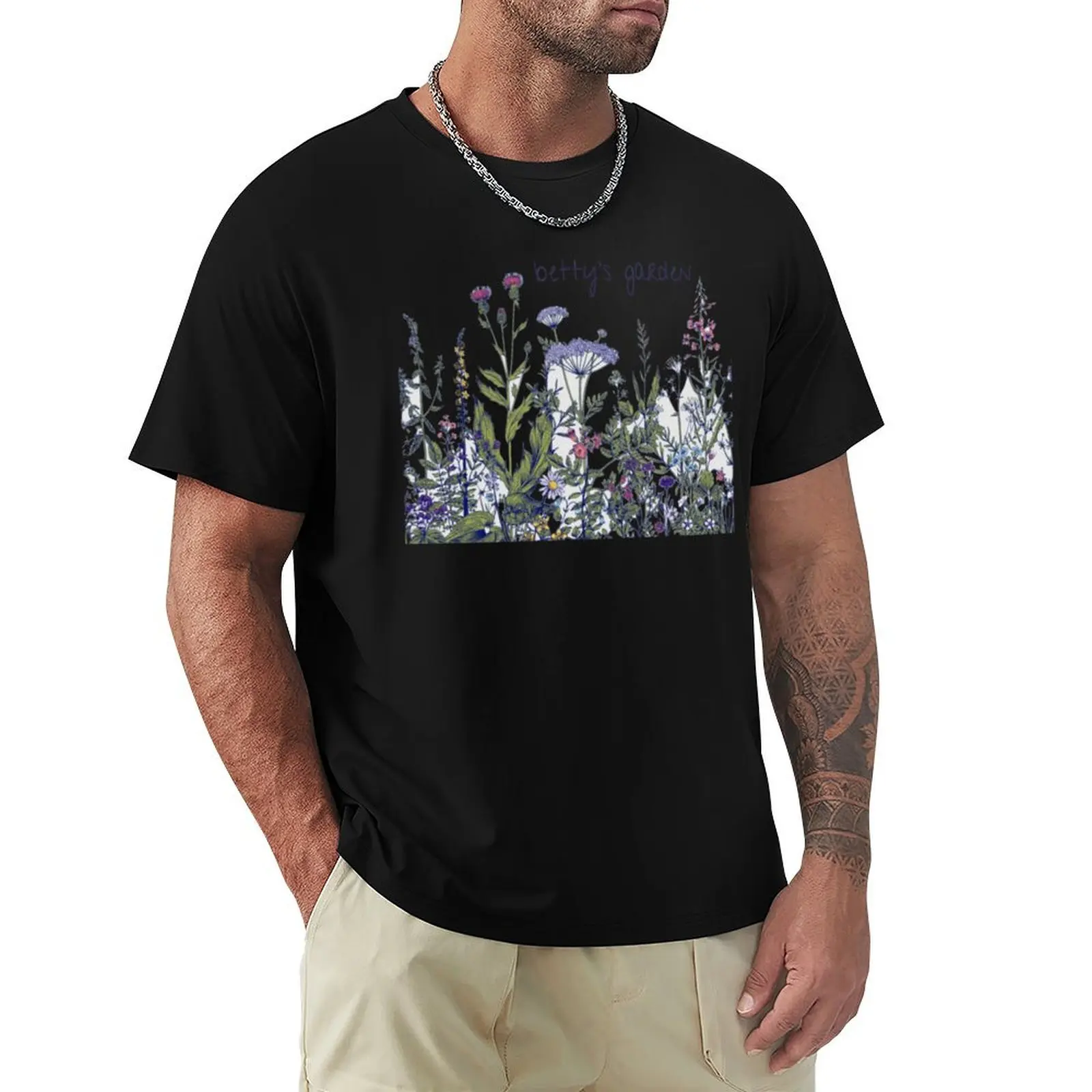 

Album Art - Betty_s Garden T-Shirt Street Fashion Casual Tee Shirt