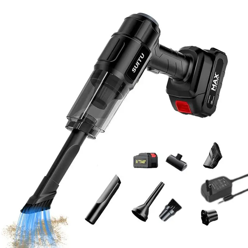 

Handheld Vacuum Cordless 120W High Power Wet And Dry Handheld Car Vacuum Hand Vacuum For Home & Car Use Computer Vacuums Car