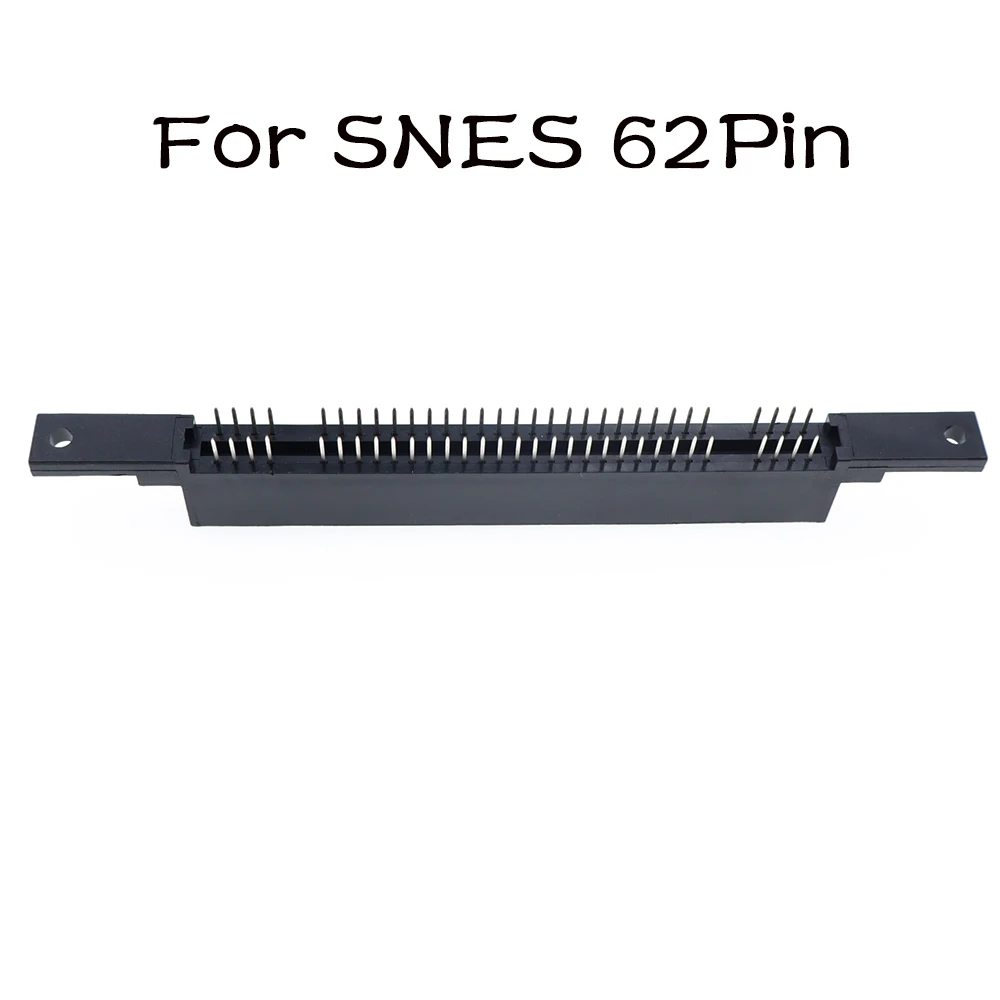 1PCS PER SNES N64 SEGA NES Connettore Slot Per Scheda di Gioco 62pin 72pin 64pin 50pin 32pin per SEGA Genesis N64 SNES NES clone console