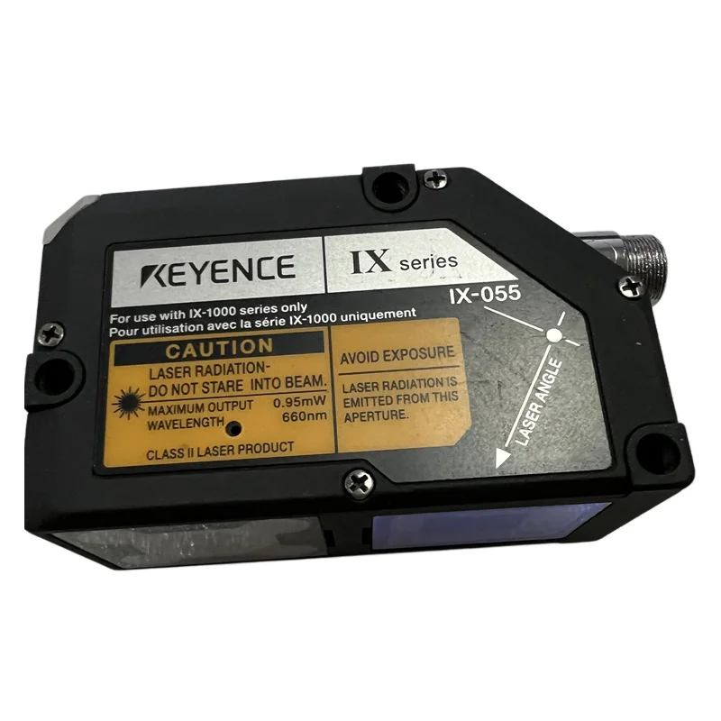 KEYENCE IX-055 IX-1000 IX-1050 IX-H2050 IX-360W Multi Point Laser Sensor Head 55 mm Used for Flatness Detection in Stock