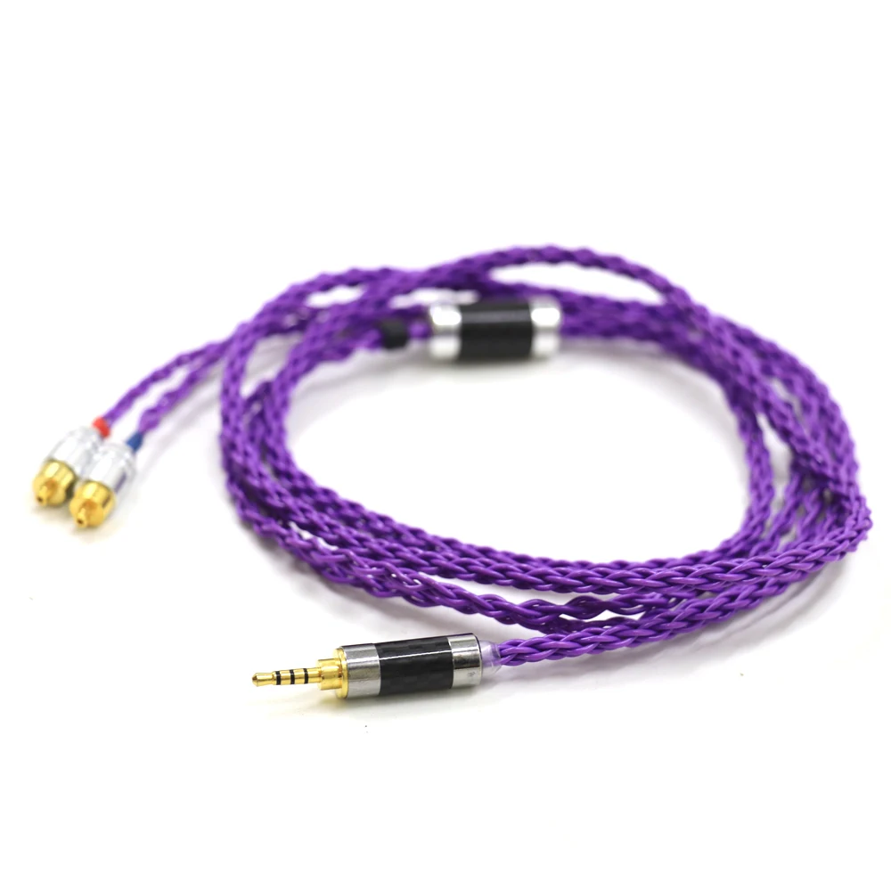 سماعة رأس هالداني رولاندبنفسجي واحدة كريستال فضي لسوني IER-M7 M9 Z1R استبدال ترقية الكابلات