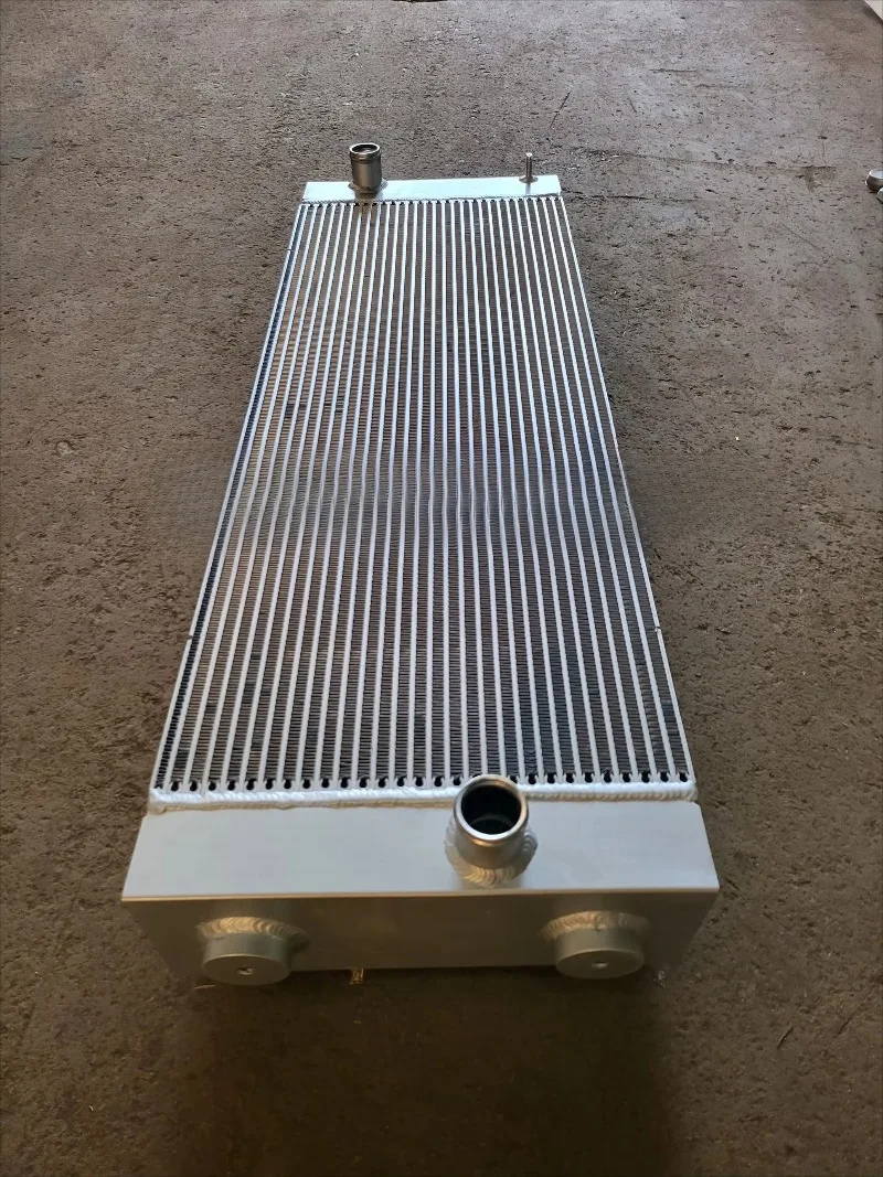 SEM618 Loader Construction Machinery Parts Aluminum Copper Water Cooler Radiators