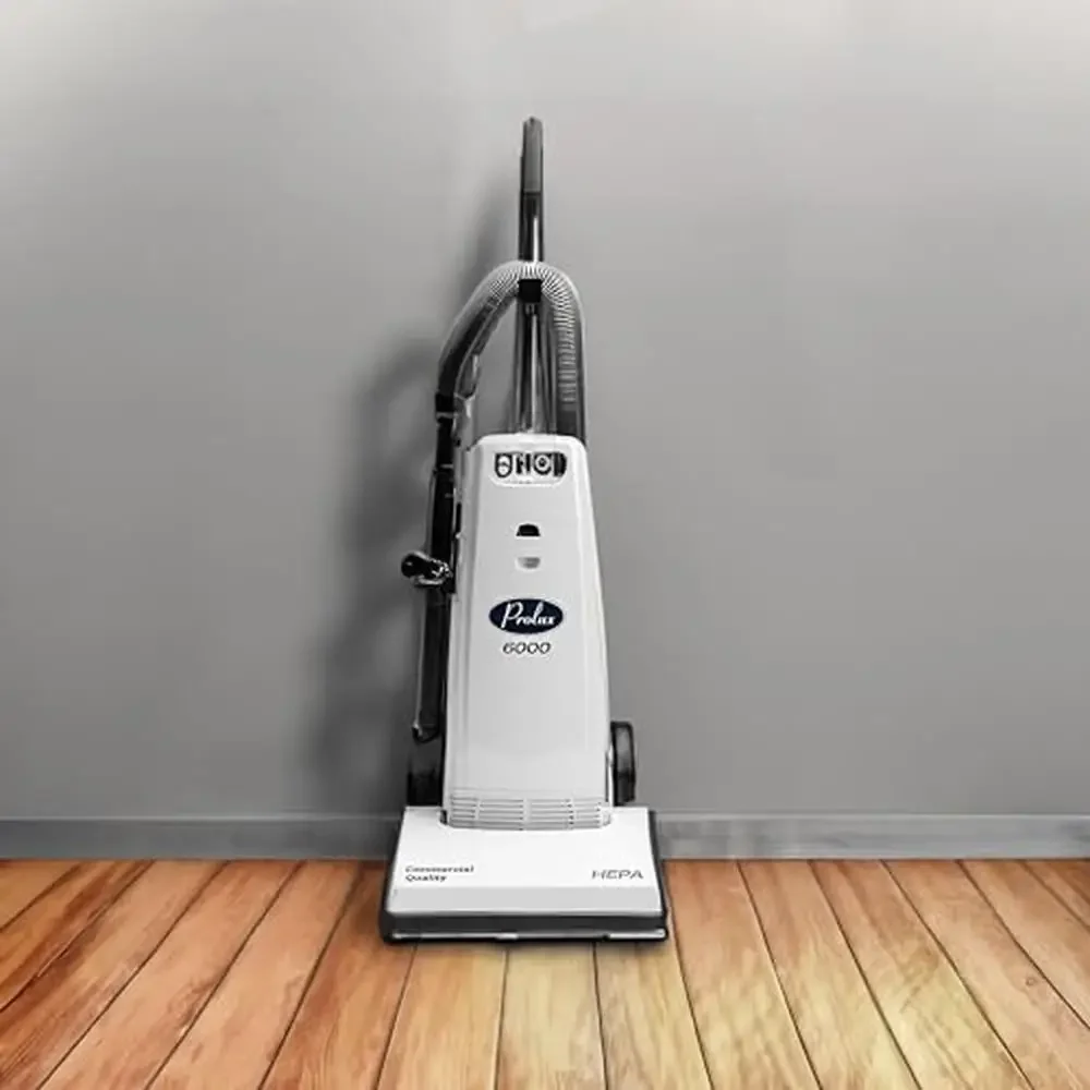 Вертикальный пылесос в мешках, стальная щетка, рулон HEPA-фильтр, бортовые инструменты, 107CFM, многоповерхностный, 120 В, 19 фунтов