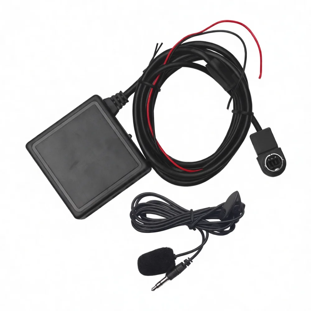 Wireless Audio Bluetooth Adapter Cable For Alpine Car Radio AUX Input Connector Handsfree Music Streaming Device Part