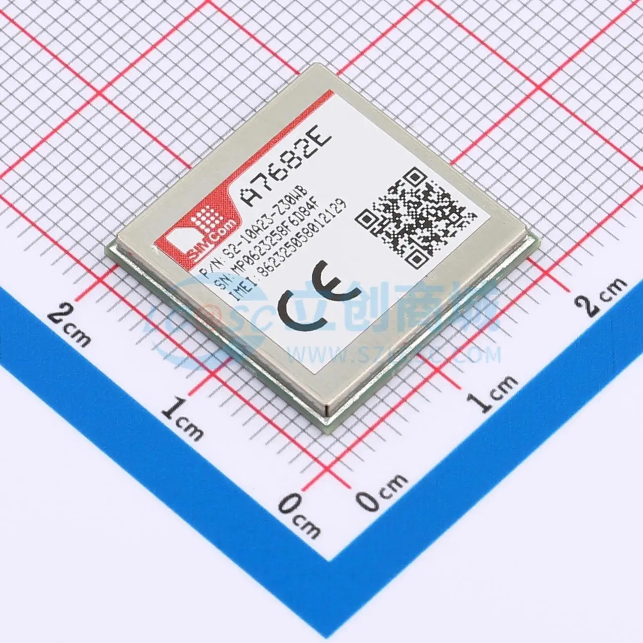 

2pcs A7682E LGA-85_19.6x19.6x1.10P UART USB I2C 3.4V 4.2V RF Wireless Communication Module