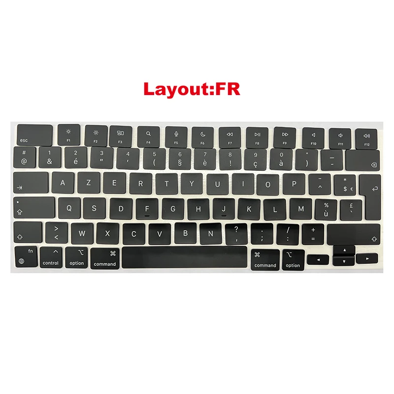Layout UK US Russian Spanish Laptop Keycaps A2442 A2485 A2779 A2780 A2991 A2992 A2681 A3113 For Macbook Pro Air 14