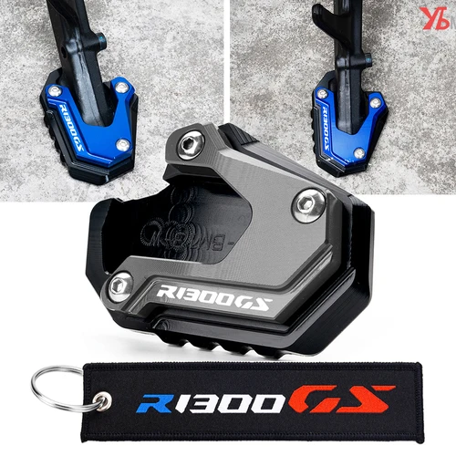 Para BMW R1300GS GS1300 R 1300 GS Adventure ADV 2023 2024 2025 llavero de motocicleta soporte lateral extensión soporte almohadilla de pie