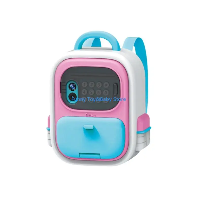 

Забавная детская космическая сумка для хранения с функцией распознавания для экономии денег и финансового образования C90B