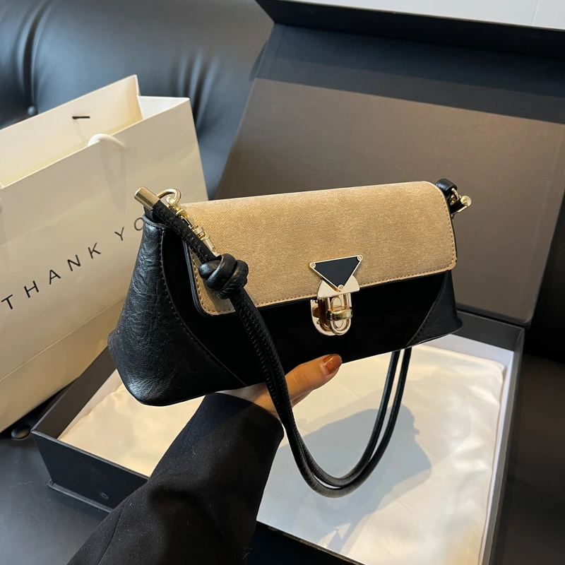 

Popular Elegant Women's Messenger Bag Leather Crossbody Bag Handbag, Luxury Famous Designer Classic Shoulder Tote For Ladies